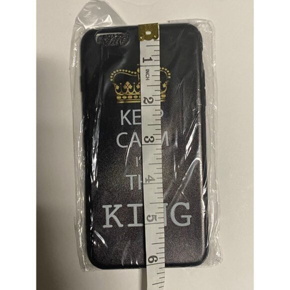 Keep Calm I’M The King Case for IPhone 6 Plus-5.5inch Black - Picture 7 of 11